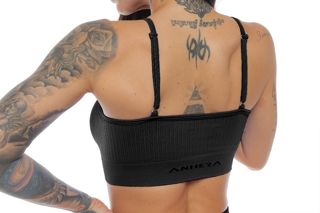 Anhera Top Invicta Negro