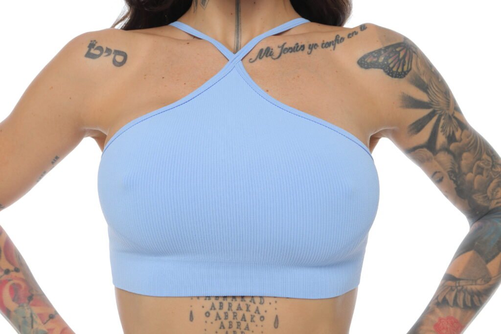 Anhera Top VIP Azul Claro