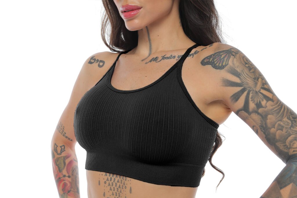 Anhera Top Invicta Negro