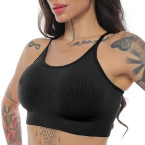 Anhera Top Invicta Negro