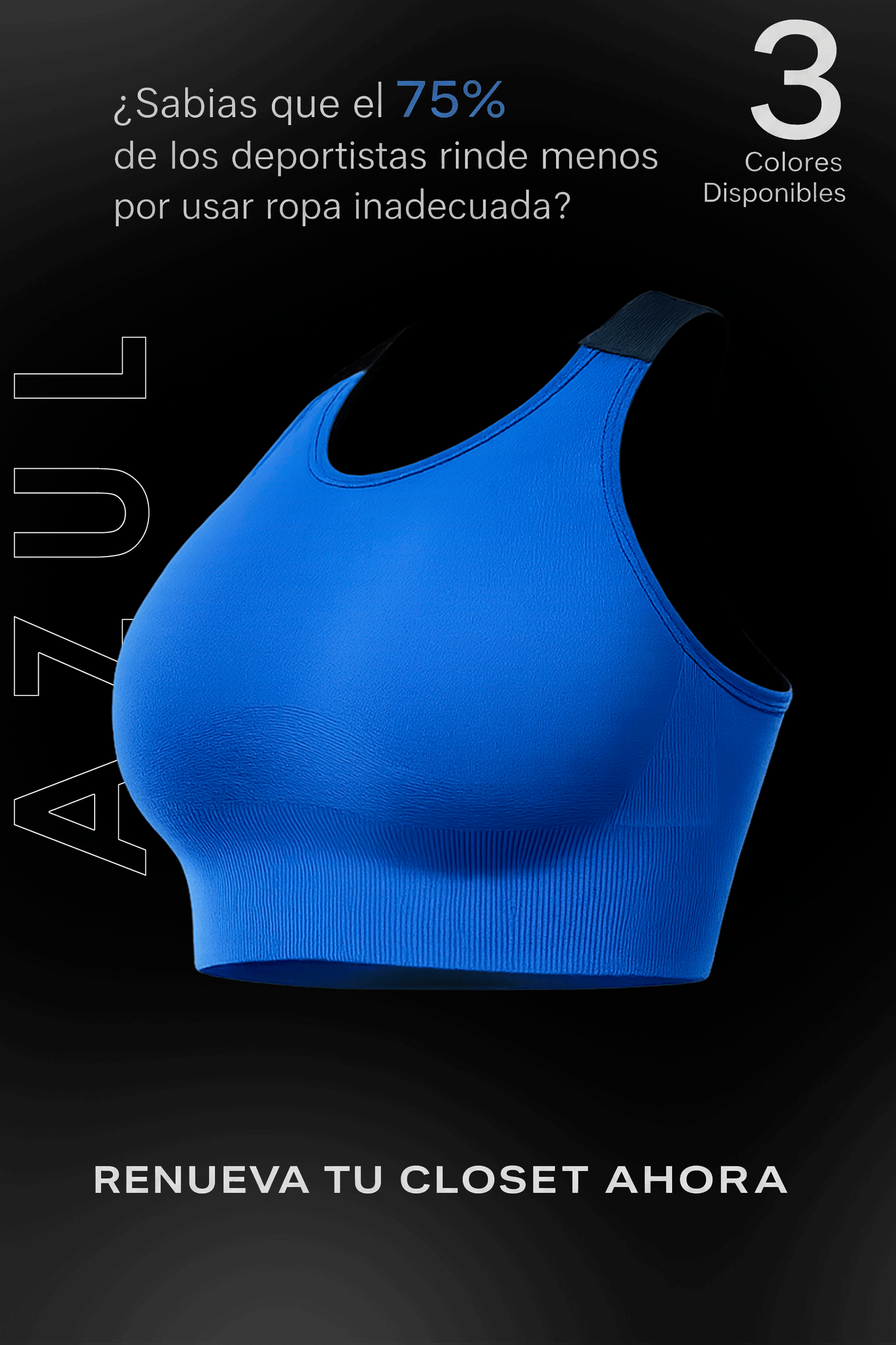 Top Deportivo Azul